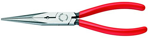 KNIPEX 26 11 200 SBAS1 Long Nose Pliers with Cutter With 12 AWG Stripping Hole