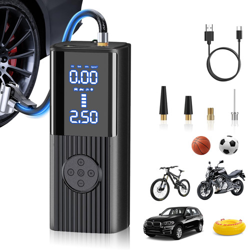 Sobtoe Tire Inflator Portable Air Compressor,20000mAh&180psi Portable Air Pump for Car Tires - Accurate Pressure LCD Display, Car tire air pump 4X Fast Inflation Air Compressor for Car,Motorcycle etc Sobtoe Tire Inflator Portable Air Compressor,20000mAh&180psi Portable Air Pump for Car Tires - Accurate Pressure LCD Display, Car tire air pump 4X Fast Inflation Air Compressor for Car,Motorcycle etc