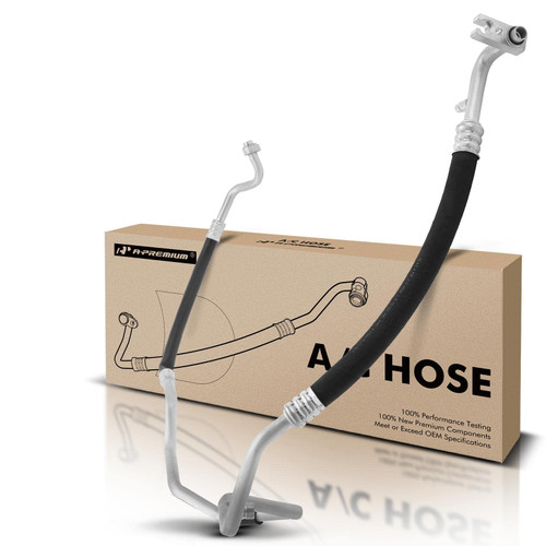 A-Premium A/C Suction Line Hose Assembly Compatible with Dodge Grand Caravan 2011-2020, Chrysler Town & Country 2011-2016, Ram C/V 3.6L, Compressor to Evap