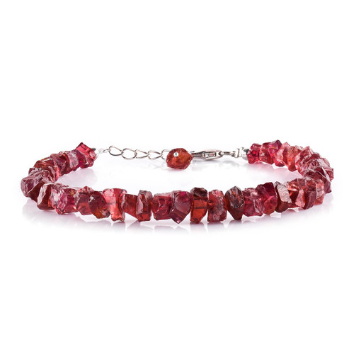 Garnet Bracelet Raw Gemstone Natural Red Garnet Rough Crystals Elegant Dainty Jewelry -Chakra Healing Crystals January Birthstone - 925 Sterling Silver Chain 8 inch, Valentine's Day Gift For Women Garnet Bracelet Raw Gemstone Natural Red Garnet Rough Crystals Elegant Dainty Jewelry -Chakra Healing Crystals January Birthstone - 925 Sterling Silver Chain 8 inch, Valentine's Day Gift For Women