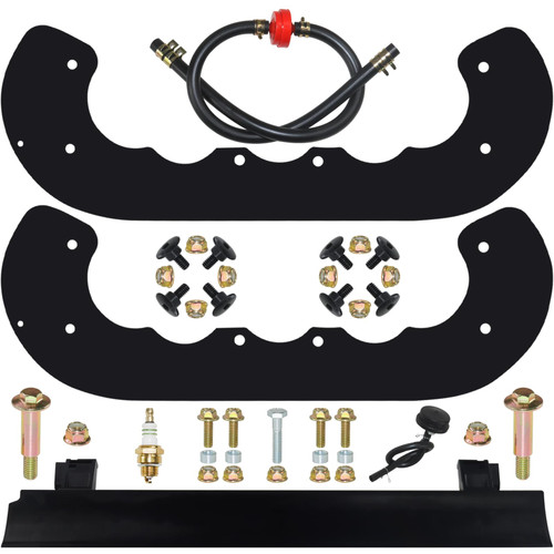POSFLAG 99-9313 Snow Blower Paddles with 133-5585 Scraper Blade Replaces 125-1128, 55-9250, 88-0771, 108-4884, 139-3536 for Toro Power Clear 221 R, 421 QR, 621 QZE, 721 E, 721 QZR, 821 QZE Snowthrower