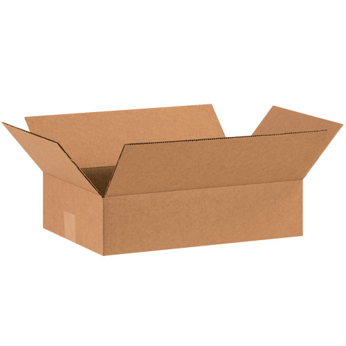 Aviditi Shipping Boxes Flat 15"L x 10"W x 4"H, 25-Pack | Corrugated Cardboard Box for Packing, Moving and Storage