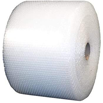Cell Packaging 700ft x 12" Small Bubble Cushioning Wrap 3/16, Perforated Every 12" [New Improved Version]