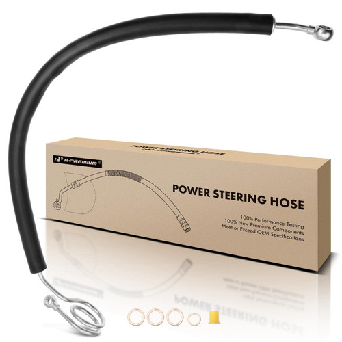 A-Premium Power Steering Pressure Line Hose Assembly Compatible with Volkswagen Passat 1998-2005 Audi A4 1997-2002 A4 Quattro 1998-2001 1.8L 2.0L