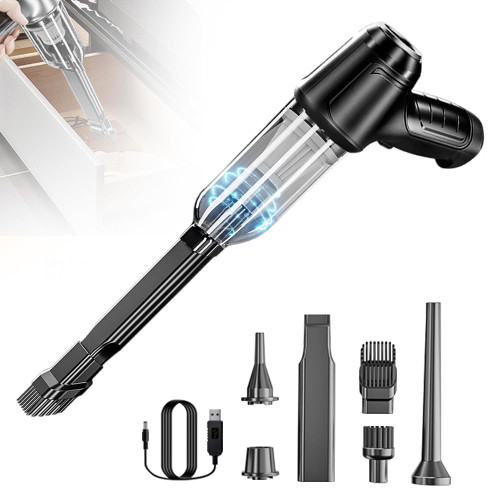 Leiteea Wireless Handheld Car Vacuum Cleaner, 9000PA Powerful Suction Handheld Vacuum Cordless Rechargeable, Wireless Vacuum Cleaner Cordless Portable Mini Vacuum for Car, Home, Office (Black) Leiteea Wireless Handheld Car Vacuum Cleaner, 9000PA Powerful Suction Handheld Vacuum Cordless Rechargeable, Wireless Vacuum Cleaner Cordless Portable Mini Vacuum for Car, Home, Office (Black)