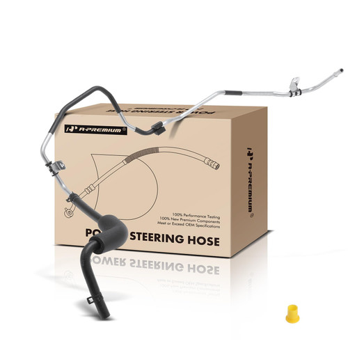 A-Premium Power Steering Hose Return Hose Line Assembly Compatible with Hyundai Tucson 2005 2006 2007 2008 2009, Gear To Cooler, Replace# 5756020