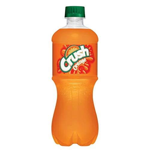 Crush Orange 20 oz Soda Bottles (Pack of 16)