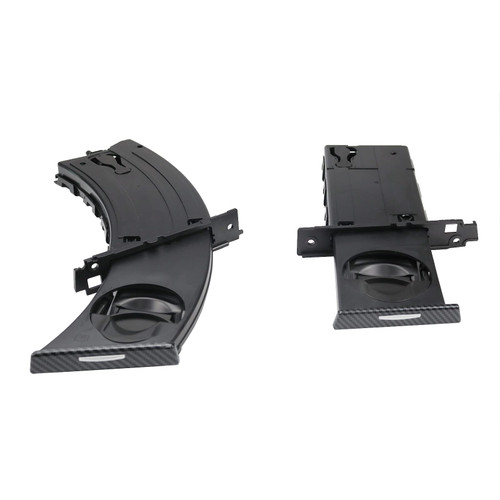 Pair Retractable Cup Holder Left&Right Side Compatible with BMW 3 Series E90 E91 E92 E93 323i 325i 325xi 328i 328xi 330i 330xi 335d 335i 335is 335xi M3 2006-2013 Carbon Fiber