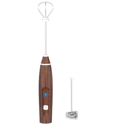 Milk Frother Handheld Rechargeable Milk Frother Handheld Foam Maker With Stainless Steel Whisk For Coffee Frother For Coffee (Color : A, Size : One size)