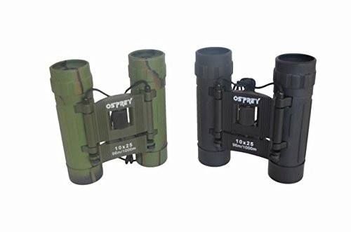 Osprey Global 10x25 Black Binocular