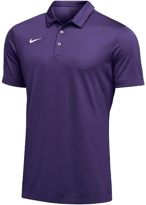Nike Mens Dri-FIT Short Sleeve Polo Shirt (Medium, Purple)