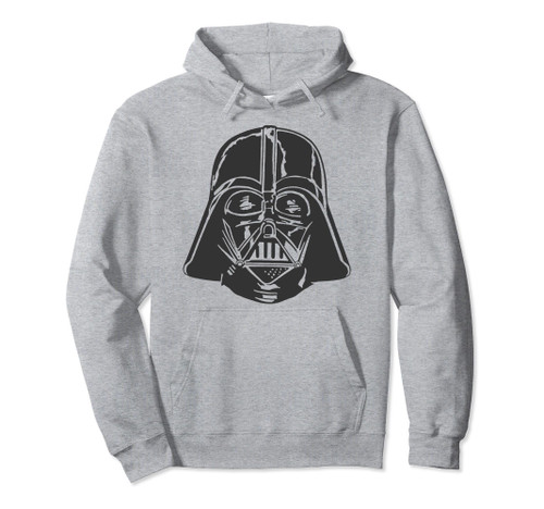 Star Wars Darth Vader Big Face Transparent Helmet Pullover Hoodie