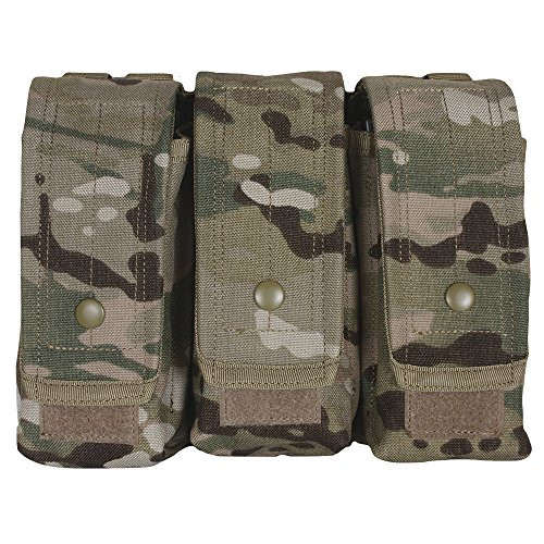Fox Outdoor AR-15/AK-47 Triple Mag Pouch, Terrain Digital