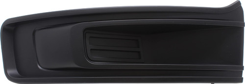 Evan Fischer Fog Light Cover Compatible with 2013-2019 Ford Flex Black Front, Passenger Side FO1039129