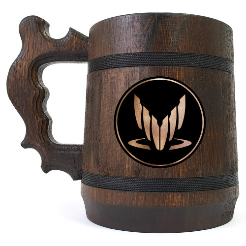 Spectre Beer Stein, Mass Effect Beer Mug, Personalized Gift For Him, Personalized Gift for Gamer, Geek Groomsmen Gift, Beer Tankard