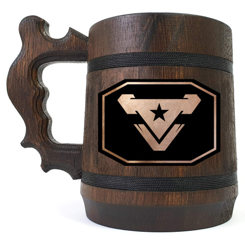 UNSC Army Beer Mug, Beer Stein, Wooden Beer Tankard, Gamer Gift, Personalized Beer Mug, Gift for Him, Wedding Gift, Groomsmen Gift UNSC Army Beer Mug, Beer Stein, Wooden Beer Tankard, Gamer Gift, Personalized Beer Mug, Gift for Him, Wedding Gift, Groomsmen Gift