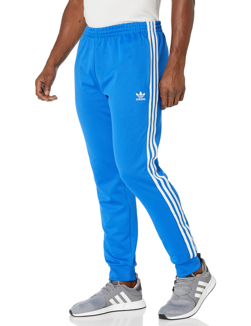 adidas Originals Men's Adicolor Classics Superstar Track Pants, Bluebird/White, X-Small