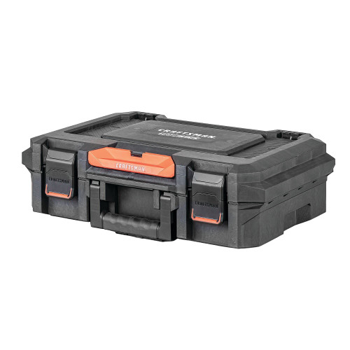 CRAFTSMAN TRADESTACK System Tool Box, Tool Storage, Lockable, Black, 21 Inch (CMST21415)