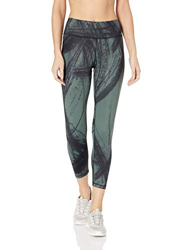 Reebok Lux Bold 7/8 Tight -All Over Print, Chalk Green, X-Small