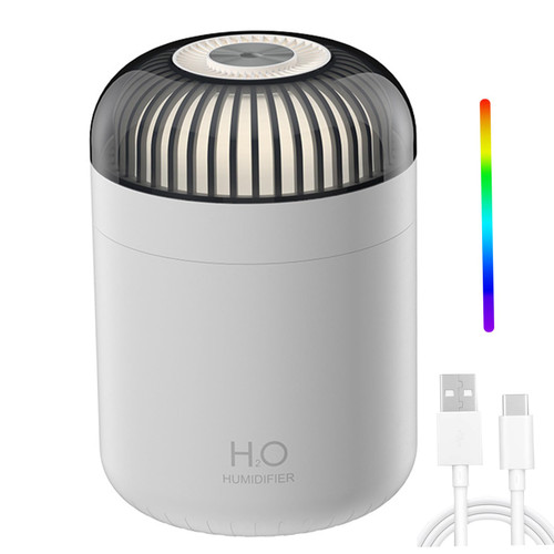 Mist Humidifier, Small Humidifier, USB Humidifier with Colorful Night Light 500ML Air Humidifiers 2 Modes ? 2 Timer Quiet Cool Mist Humidifier for Bedroom Desktop, Desktop Humidifier