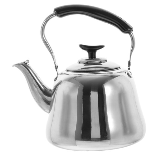 BIUDECO Chirping Kettle Tea Kettles Sounding Kettle Whistling Tea Kettle Electric Tea Kettle Stovetop Water Kettles Handheld Water Pot Tea Pot Hot Teapot Gas Stainless Steel