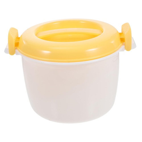 HAKIDZEL Rice Cooker Microwave Pasta Pot Office Lunch Container Bento Rice Microwave Egg Cooker Micro Pasta Cooker Microwave Rice Pot Rice Oatmeal Cooker Travel Noodle Cooker Plastic Simple