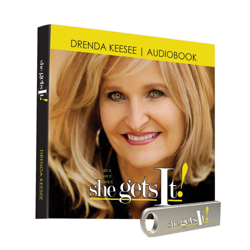 She Get's it Audiobook USB - DRENDA KEESEE