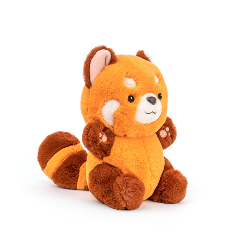 Adorlynetty Red Panda Stuffed Animal Panda Plushie Red Panda Plush Toy Gift for Kids Girlfriend Birthday 9" Panda Plush