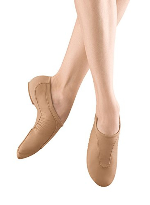 Bloch Dance Women's Pulse Jazz Shoe, Tan, 9.5 M US