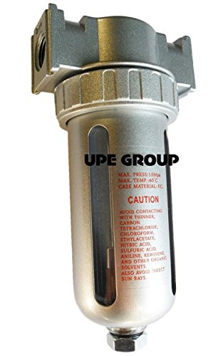 1/2" in LINE Desiccant AIR Dryer for Compressed AIR Great for Pneumatic Tools Spray Booth Plasma Cutter