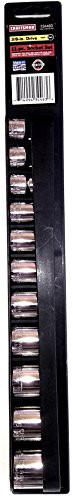 Craftsman 11 pc. Standard Socket Accessory Set, 6 pt. Standard, 3/8 in. Drive 9-34463 Made in USA