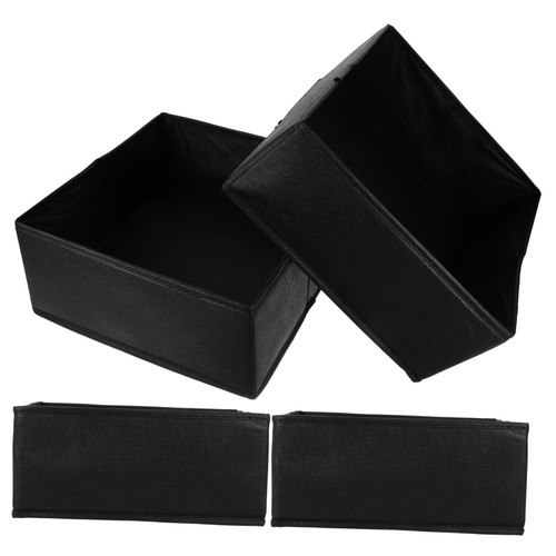 Holibanna 1 Set Underwear Storage Box Sock Drawer Cases Panties Organizer Scarf Storage Bin Sock Drawer Organizer Sock Underwear Organizer Socks Box Wardrobe Non-woven Fabric