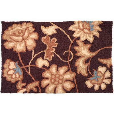 Jellybean Jacobean Floral Accent Area Rug