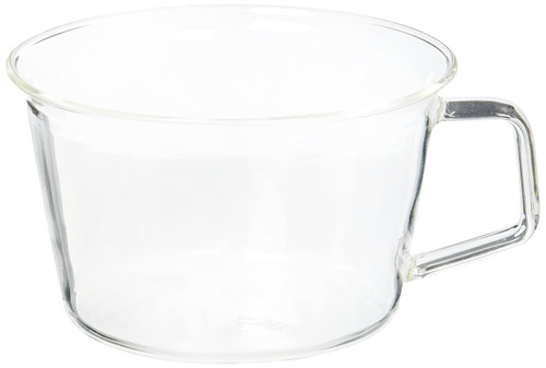 KINTO 8438 CAST Soup Cup, 14.2 fl oz (420 ml), Heat Resistant Glass, Microwave and Dishwasher Safe