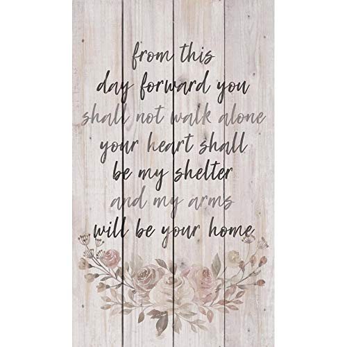 P. Graham Dunn from This Day Forward Floral Grey 24 x 14 Pine Wood Decorative Pallet Plaque P. Graham Dunn from This Day Forward Floral Grey 24 x 14 Pine Wood Decorative Pallet Plaque