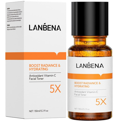 Toner for Face, LANEBNA Glow Recipe Toner, Gentle Face Toner & Pore Minimizer with Vitamin C, Niacinamide for Hydrated, Supple Skin - Vegan, Alcohol Free