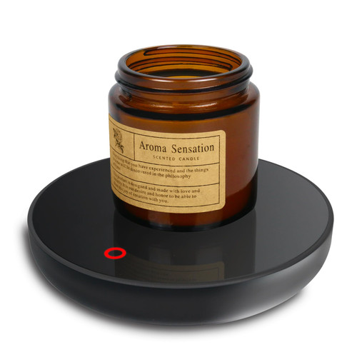 Candle Warmer Plate, Wax Melt Warmer for Scented Candles, Coffee Mug Warmer for Desk, Coffee Cup Warmer with Auto Shut Off, Beverage Warmer for Milk, Coffee, Cocoa, Tea