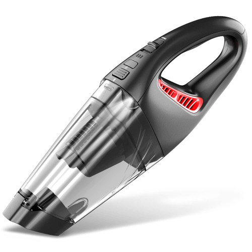 MANVINS Handheld Vacuum Cordless, Portable Car Vacuum with Strong Suction, Rechargeable Handheld Vacuum Cordless, Lightweight, Held Vacuum Cleaner for Car/Home