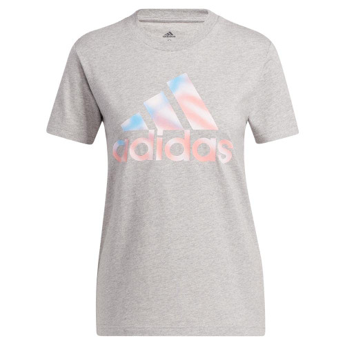 adidas Americana Badge of Sport Tee Medium Grey Heather SM