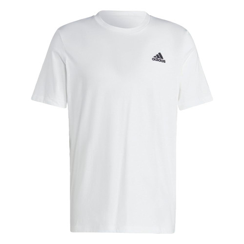 adidas Men's Essentials Single Jersey Embroidered Small Logo T-Shirt, White, XX-Large adidas Men's Essentials Single Jersey Embroidered Small Logo T-Shirt, White, XX-Large