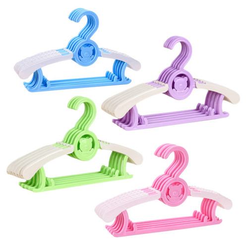 Amosfun 20pcs Baby Hanger Kids Dress Hangers Kids Clothes Hangers Pants Hangers Wardrobe Hangers Clothes Hanging Racks Hangers for Skirts Child Clothing Support Cartoon