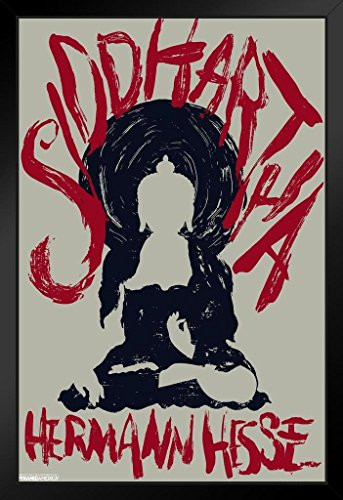 Pyramid America Siddhartha Herman Hesse Art Print Framed Poster 14x20 inch