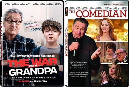 The War With Grandpa + The Comedian (Robert De Niro Double Feature DVD 2-Sets) The War With Grandpa + The Comedian (Robert De Niro Double Feature DVD 2-Sets)