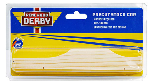 Boy Scouts of America Official Pinewood Derby Car Kit - Precut Stock Car