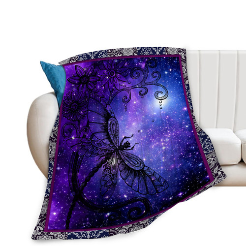 Dragonfly Blanket Soft Cozy Purple Dragonfly Fleece Throw Blanket Plush Warm Fluffy Dragonfly Animal Stuff Decor Lightweight Flannel Gifts Blankets for Kids Adults 50"X40" Dragonfly Blanket Soft Cozy Purple Dragonfly Fleece Throw Blanket Plush Warm Fluffy Dragonfly Animal Stuff Decor Lightweight Flannel Gifts Blankets for Kids Adults 50"X40"