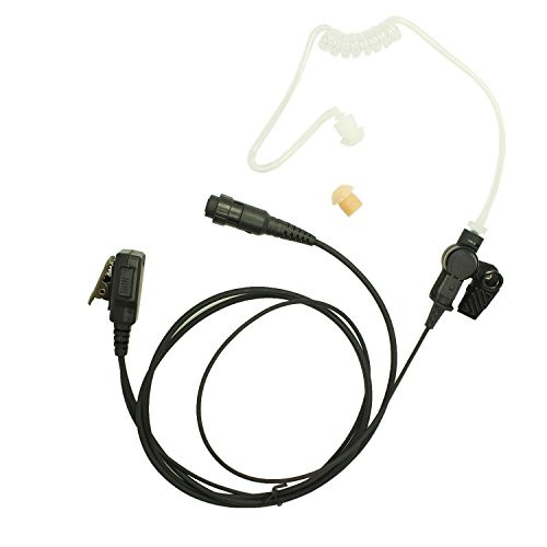 GoodQbuy Covert Acoustic Air Tube Earpiece Headset for Yaesu VX-8R VX-8DR VX-8 VX-8E VX-9U