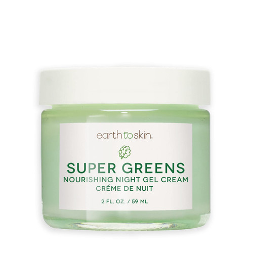 Earth To Skin Super Greens Nourishing Night Gel Cream (2.0 Fl Oz) Earth To Skin Super Greens Nourishing Night Gel Cream (2.0 Fl Oz)