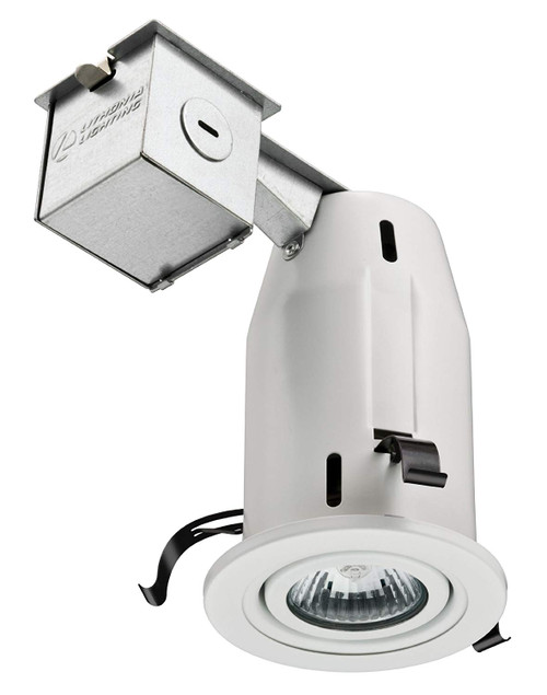 Lithonia Lighting LK3GMW M6 3 Inch Gimbal Kit with Halogen Lamp Included in White
