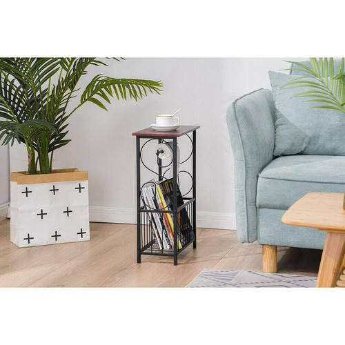 Magazine Toilet Paper Holder Small Bathroom Table Magazine Rack Stand Organizer