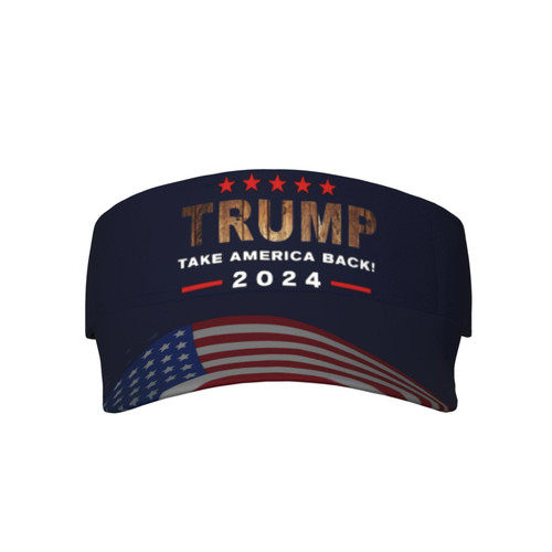 Fuck Biden Trump 2024 President Visor Cap Adjustable Uv Protection Sun Visor Hats Empty Top Baseball Hat for Women and Men Black